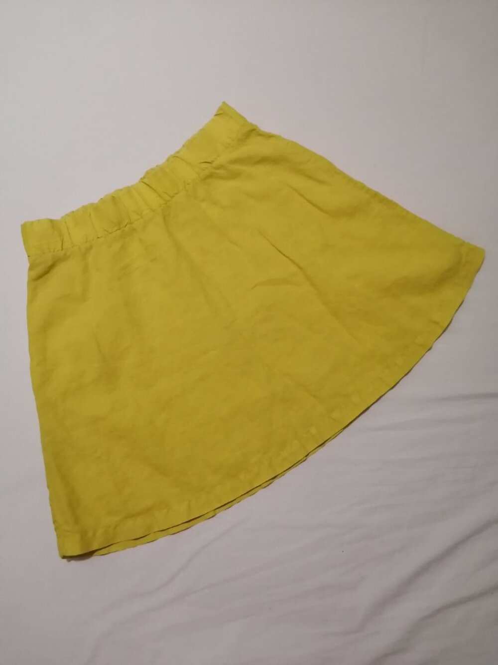 100% Linen Mini Swing Skirt